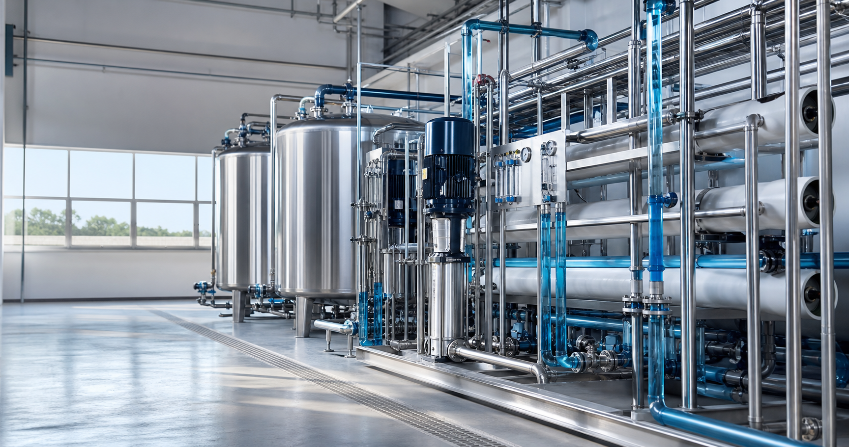 PureDrops water purification plant